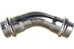 Угольник Valtec 45° вн.-вн. нерж. сталь 22