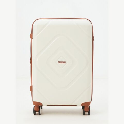 Чемодан MIRONPAN полипропилен Молочный S+ 59х39х24 (+3) см/3,4 кг/62 л