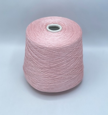 Luxury Selection by Ri.Go, Lucente, 700м. 50% Меринос экстрафайн, 50% Шелк Шаппе,Персиково-розовый(94/32), 37656