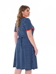 4549 Халат на пуговицах