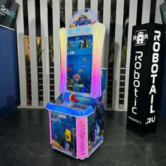 Детский автомат с видеоигрой «Рыбалка»