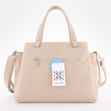 Сумка Саломея 457 леар беж + тиснение