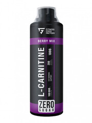 Концентрат L-карнитин 90000 мг, 1000 мл, Ягодный микс, Fitness Food Factory
