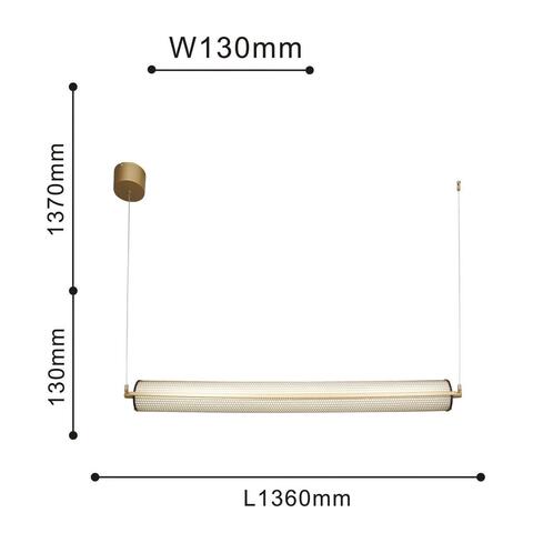 Подвесной светодиодный светильник Favourite Ligero 4190-1P