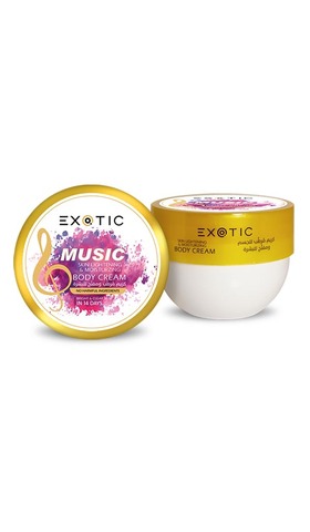 Exotic EX-33 Крем увлажняющий и осветляющий для тела  (F Music)  250 ml
