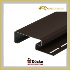 Наличник 89/13мм DOCKE PREMIUM Шоколад 3000мм