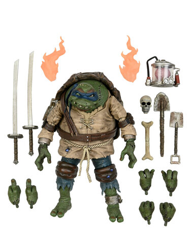 Фигурка NECA Universal Monsters x Teenage Mutant Ninja - Ultimate Leonardo as The Hunchback