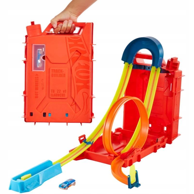 Игрушечный трек Hot Wheels Builder - Автомобильный трек Турботрюки ...