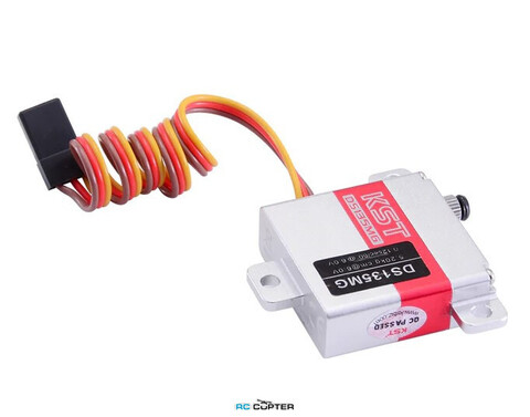 Сервопривод KST DS135MG (4.3-5.2кг/см 0.12-0.15сек, 23г)