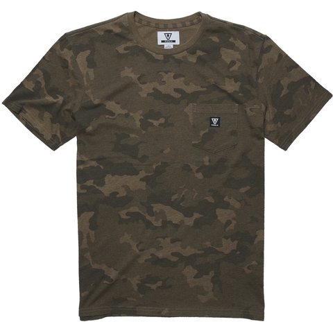 VISSLA Vintage Vissla Camo SS PKT Tee