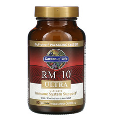 Garden of Life, RM-10 Ultra, Ultimate Immune System Support, 90 Vegetarian Capsules