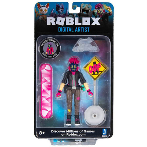 Игровая коллекционная фигурка Jazwares Roblox Imagination Figure Pack Digital Artist W7