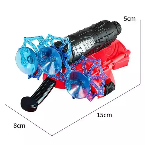 Человек паук детская перчатка-бластер с присосками