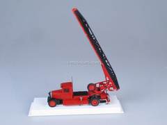 ZIS-11 LPO Automotive Fire ladder LOMO-AVM 1:43