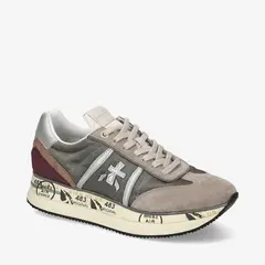 Комбинированные кроссовки Premiata Conny 6979 на шнуровке