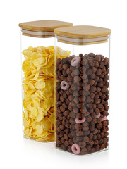 Банки для хранения, 1100 мл, 2 шт .