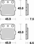 Колодки тормозные BRAKING 686CM46