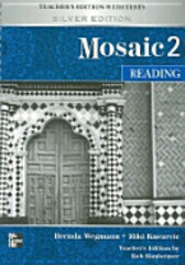 Mosaic 2 Reading Teachers Edition with Tests