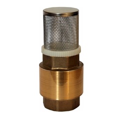 Обратный клапан QUATTRO ELEMENTI съемная сетка, внутр. резьба 1