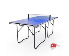 Теннисный стол DFC TORNADO Cyclone для помещения, складной (синий)