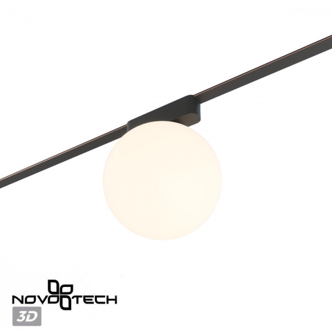 359478 SHINO NT24 110 черный Трековый смарт-светильник для низковольтного шинопровода с двумя режимами работы IP20 LED 6W 24V 3000-6000K EASY