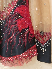 Купальник для художественной гимнастики б/у