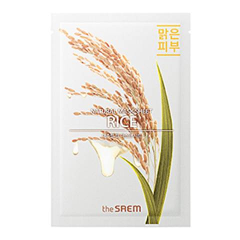the Saem Natural Rice Mask Sheet