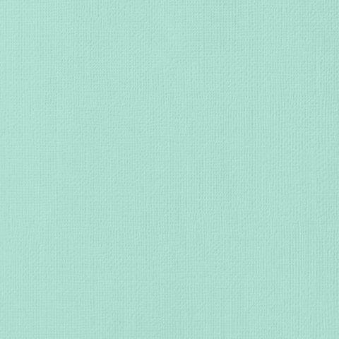 Текстурированный кардсток 30х30 American Crafts Textured Cardstock - Цвет Seafoam