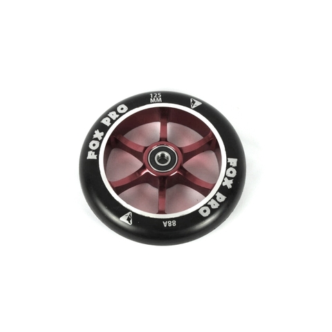 Колесо Fox Wheel 6ST 125 mm черно-красный
