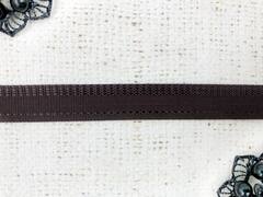 Тесьма брючная, ш. 1,5-1,6 см, пр-во Россия, тёмно-коричневый