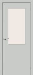 Дверь Браво-7 / Цвет Grey Pro / Стекло Magic Fog / Двери Браво