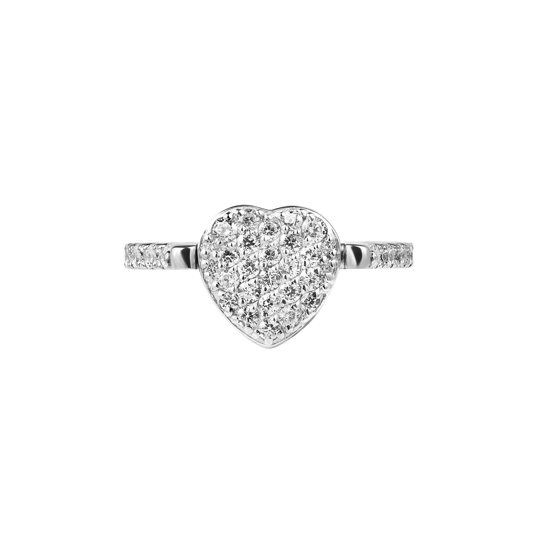 

Кольцо Twinkly Eddy Heart Ring - Crystal