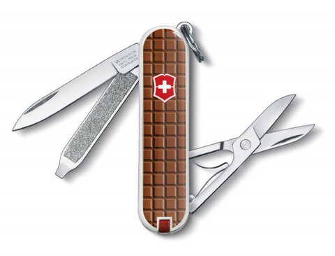 Нож Victorinox Classic 58мм 7 функций дизайн Шоколад (0.6223.842)