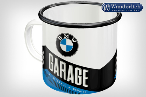 Кружка эмалированная BMW Garage