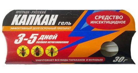 Преграда Русский Капкан-гель от тараканов и муравьев