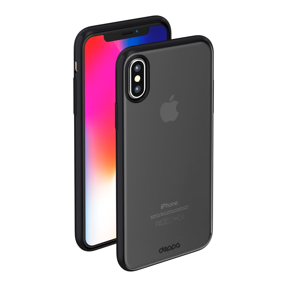 Чехол Deppa Gel Plus матовый для iPhone X/XS