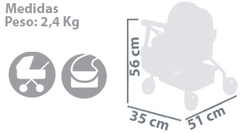 DeCuevas Коляска с сумкой серии 