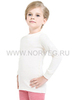 Терморубашка из шерсти мериноса Norveg Soft Offwhite детская