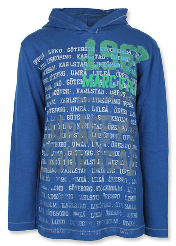 Лонгслив с капюшоном Marc O'Polo