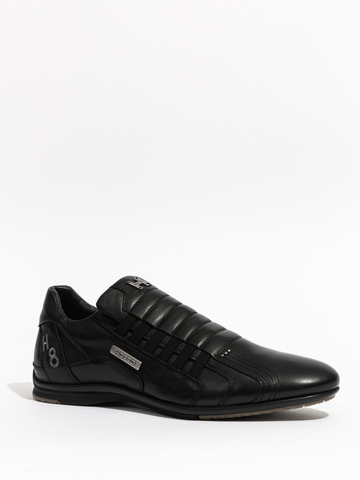 Кожаные кроссовки Alexander Hotto 56402 черный