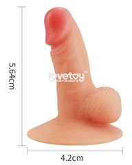 Телесный пенис-сувенир Universal Pecker Stand Holder - 
