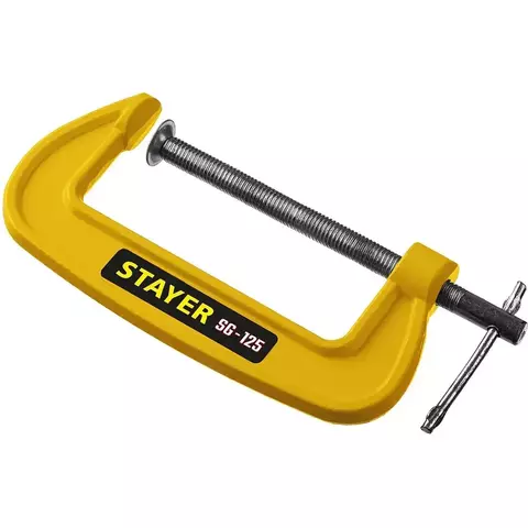 STAYER SG-125 125 мм, Чугунная струбцина G (3215-125)