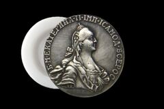 Силиконовый молд Монета 1764 г Екатерина ll