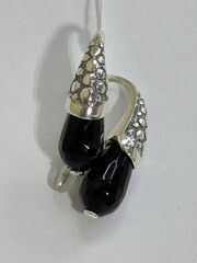 Мохаве (серьги из серебра)