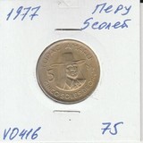 V0416 1977 Перу 5 соль солей