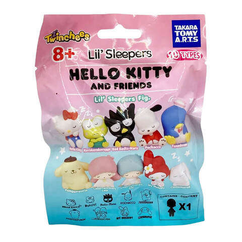 Случайная фигурка Twinchees: Hello Kitty & Friends Sleepers