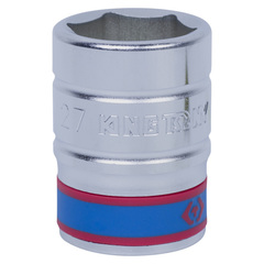KING TONY (633527M) Головка торцевая стандартная шестигранная 3/4", 27 мм