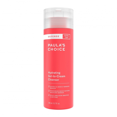 Paula's Choice Defense Hydrating Gel-to-Cream Cleanser 198 ml
