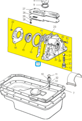 НАСОС МАСЛЯНЫЙ CHANCE 1,3, SENS, ТАВРИЯ ZAZ