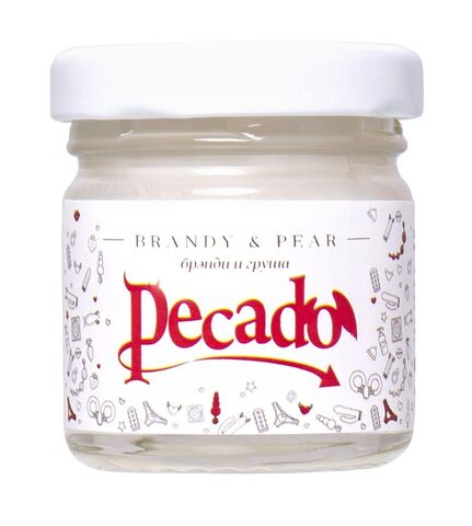 Массажная свеча Brandy & Pear - 35 мл. - Pecado 12039-03